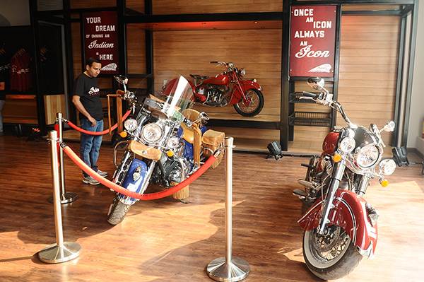 Indian Motorcycle inaugurates first showroom in India